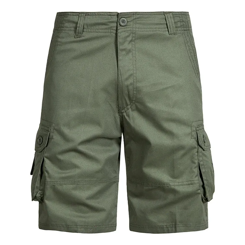 Herren knielange Shorts Bermuda Cargo Kurze Hose Herren Kurzehose Boxershorts