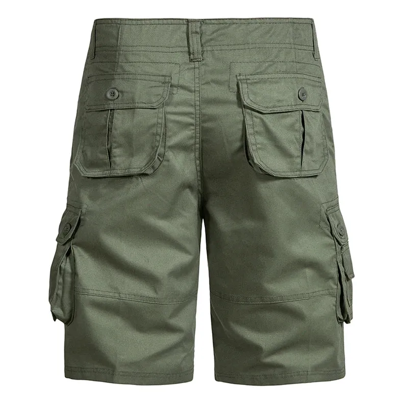 Herren knielange Shorts Bermuda Cargo Kurze Hose Herren Kurzehose Boxershorts