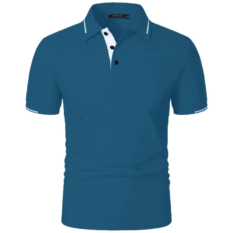 Herren Poloshirt POLO Shirt T-Shirt Kurzarm Zipper Hemd Fashion Polohemd NEU