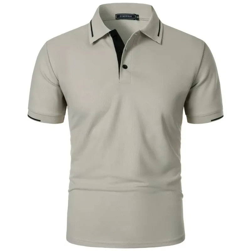 Herren Poloshirt POLO Shirt T-Shirt Kurzarm Zipper Hemd Fashion Polohemd NEU
