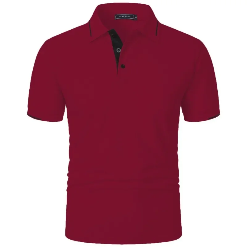Herren Poloshirt POLO Shirt T-Shirt Kurzarm Zipper Hemd Fashion Polohemd NEU