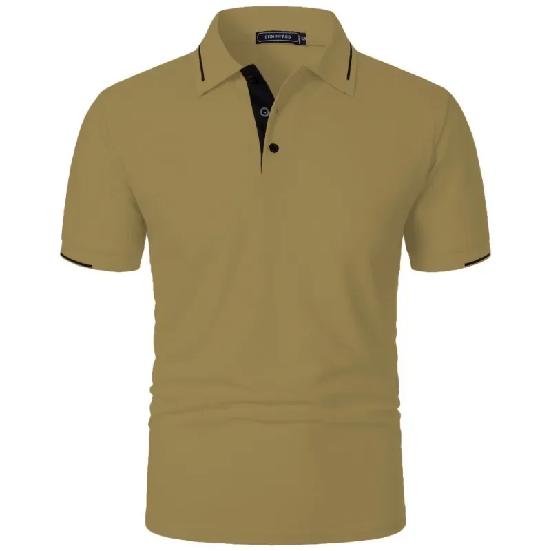 Herren Poloshirt POLO Shirt T-Shirt Kurzarm Zipper Hemd Fashion Polohemd NEU