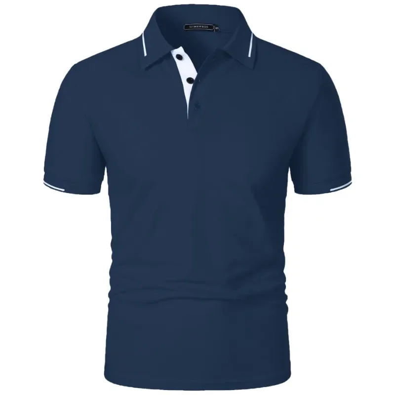 Herren Poloshirt POLO Shirt T-Shirt Kurzarm Zipper Hemd Fashion Polohemd NEU