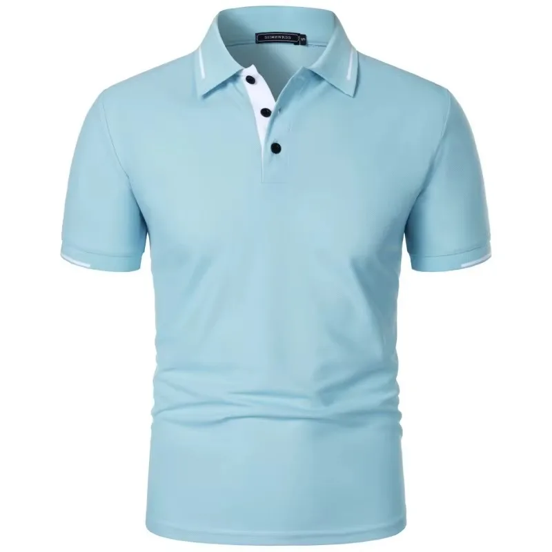 Herren Poloshirt POLO Shirt T-Shirt Kurzarm Zipper Hemd Fashion Polohemd NEU