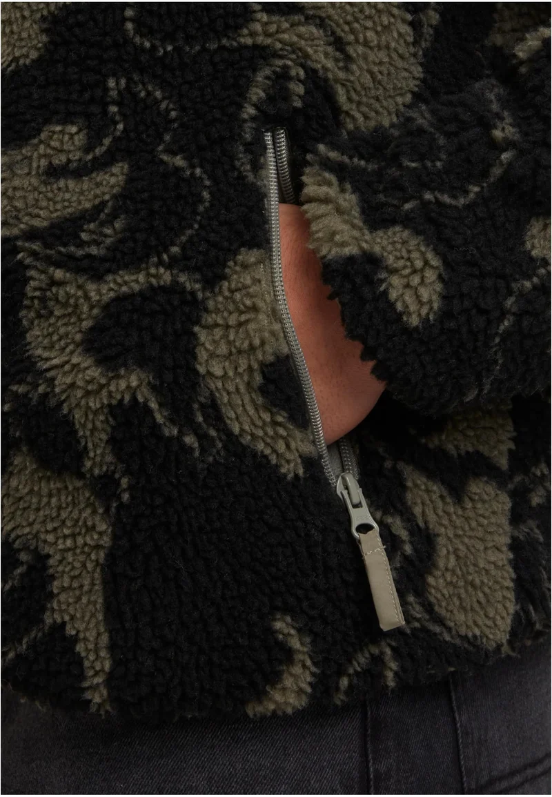 UC Pattern Teddy Trackjacket
