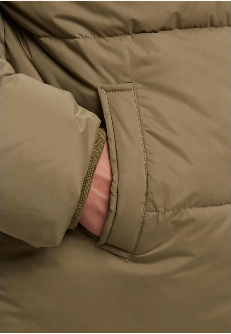 UC Puffer Jacket With Flap Hood