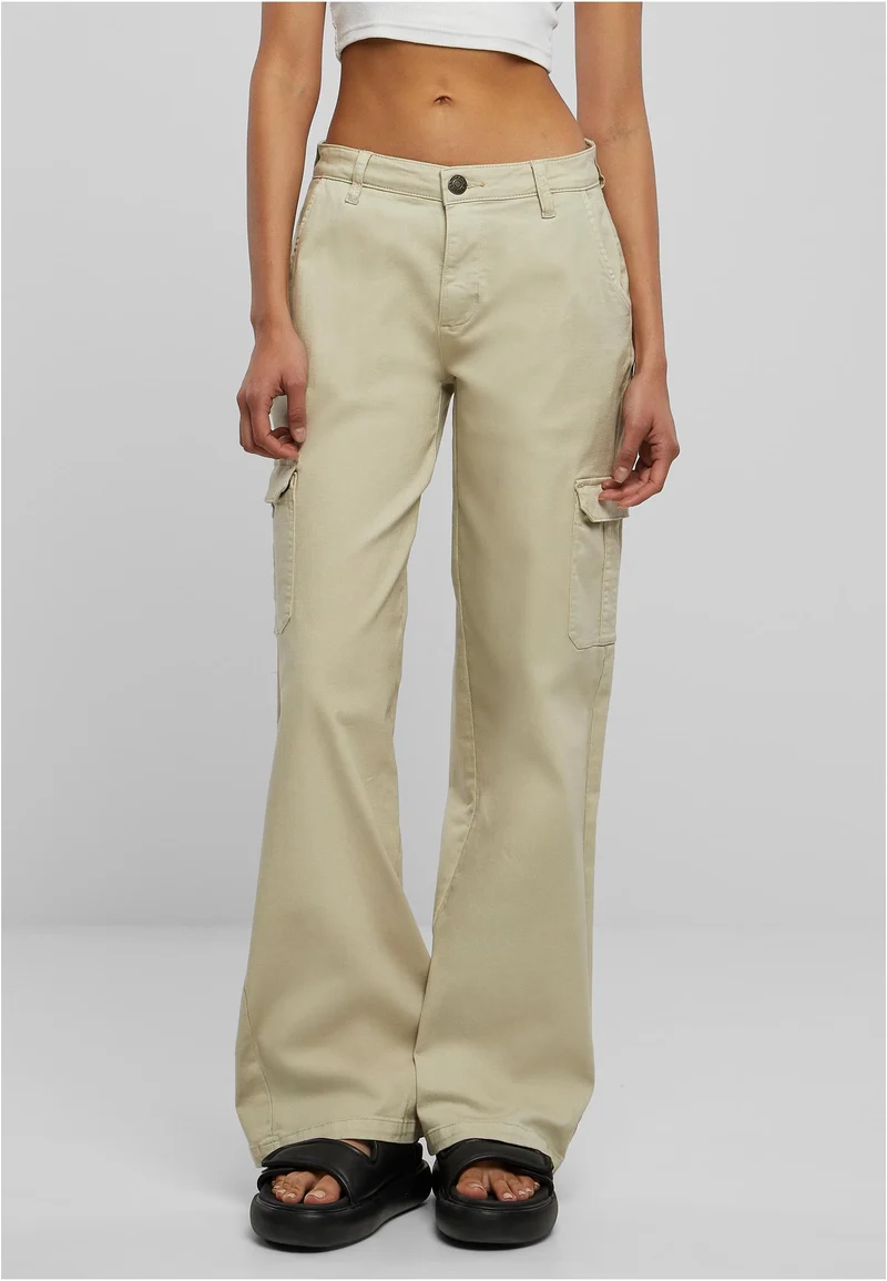 UC High Waist Straight Denim Cargo Pants