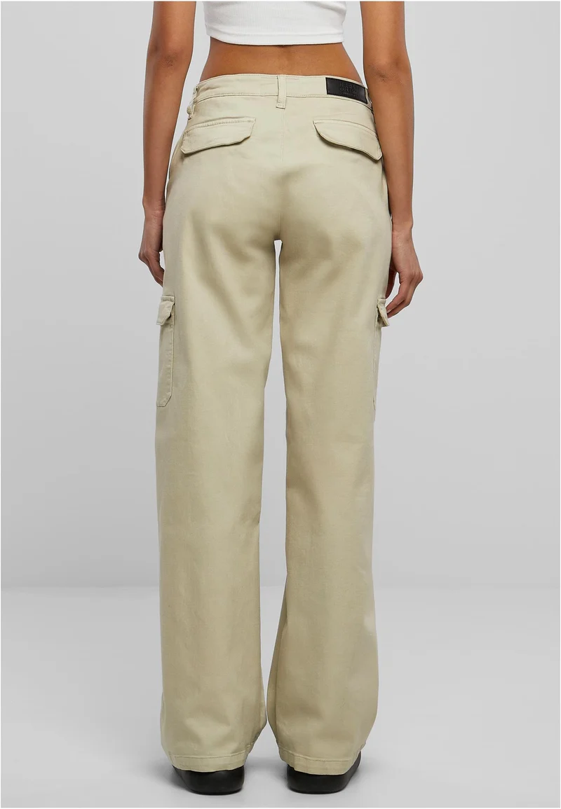 UC High Waist Straight Denim Cargo Pants