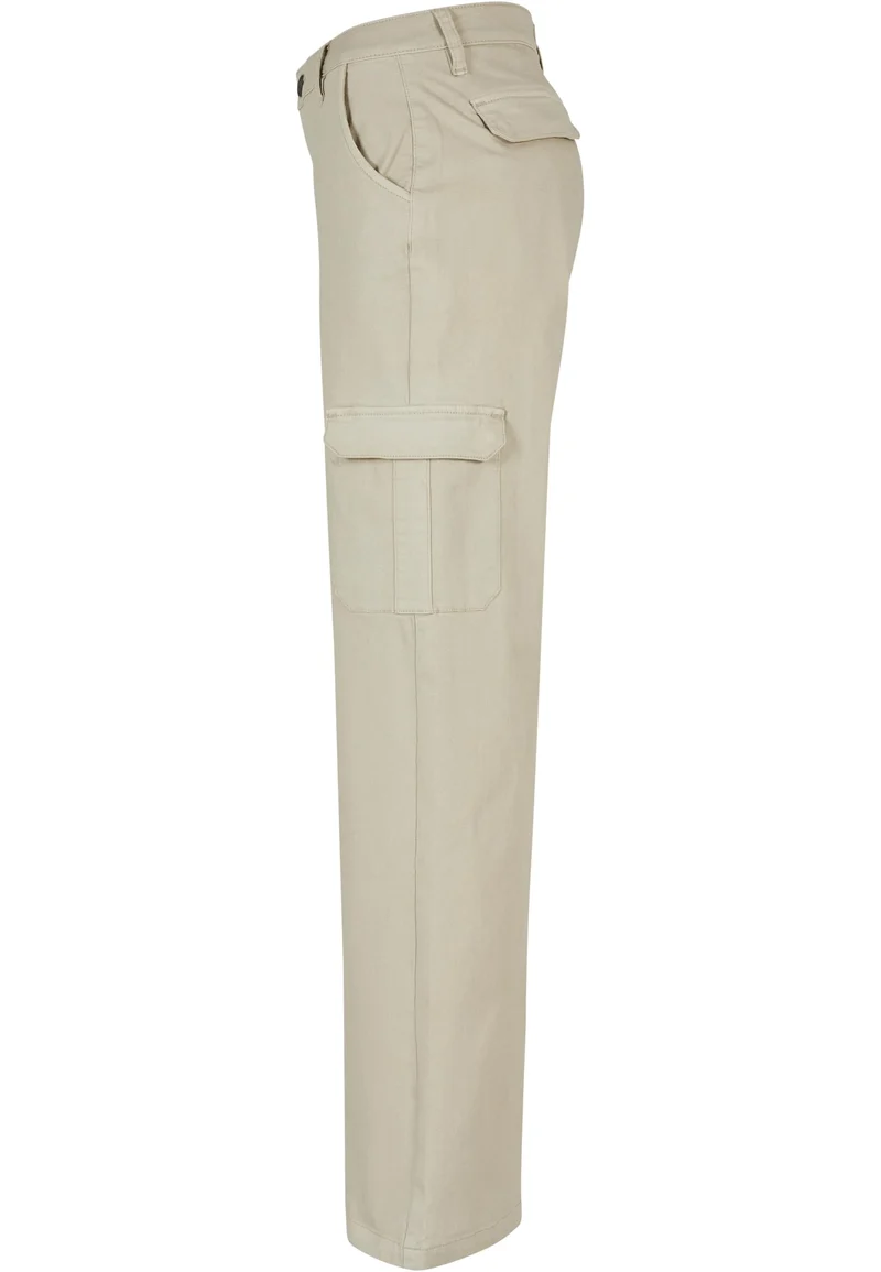 UC High Waist Straight Denim Cargo Pants