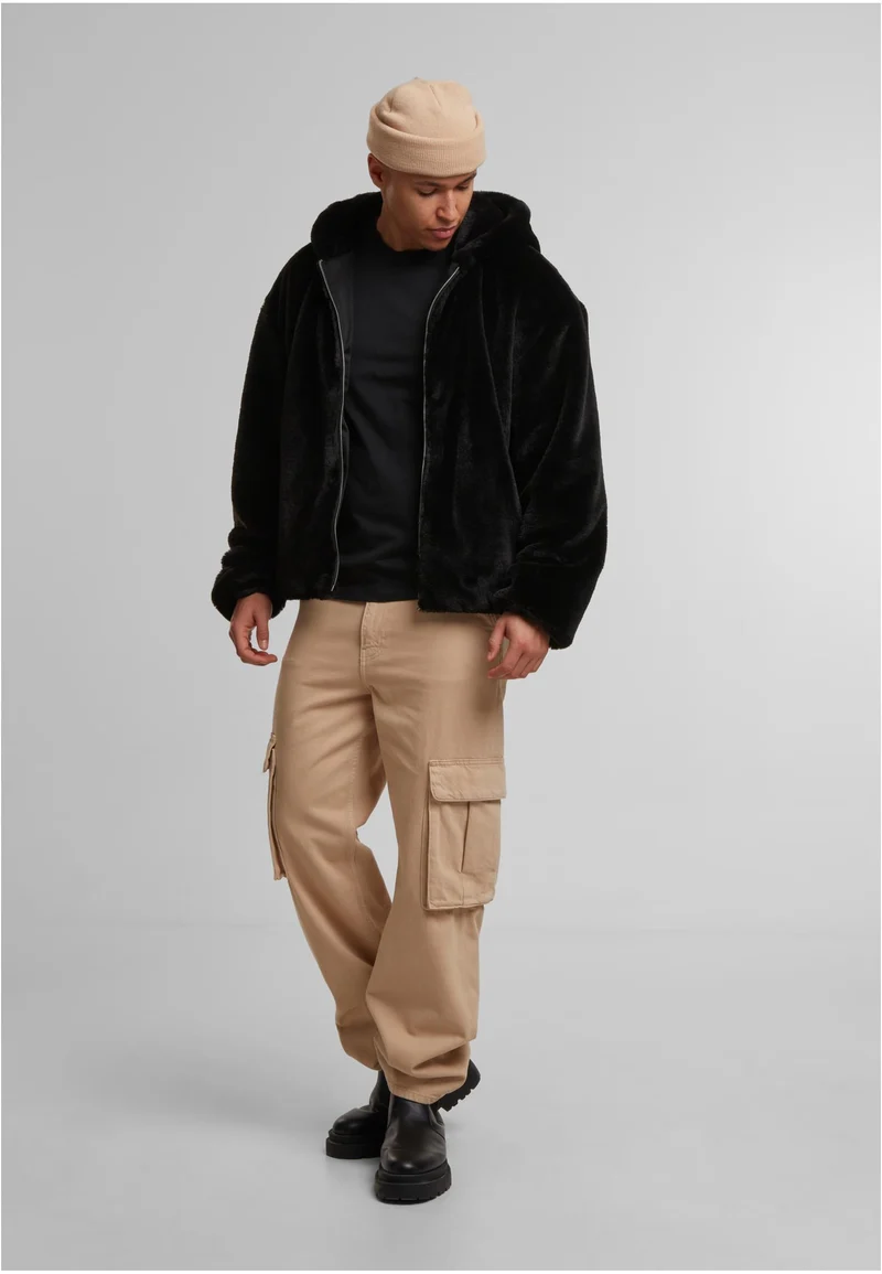 UC Full Zip Faux Fur Hoodie