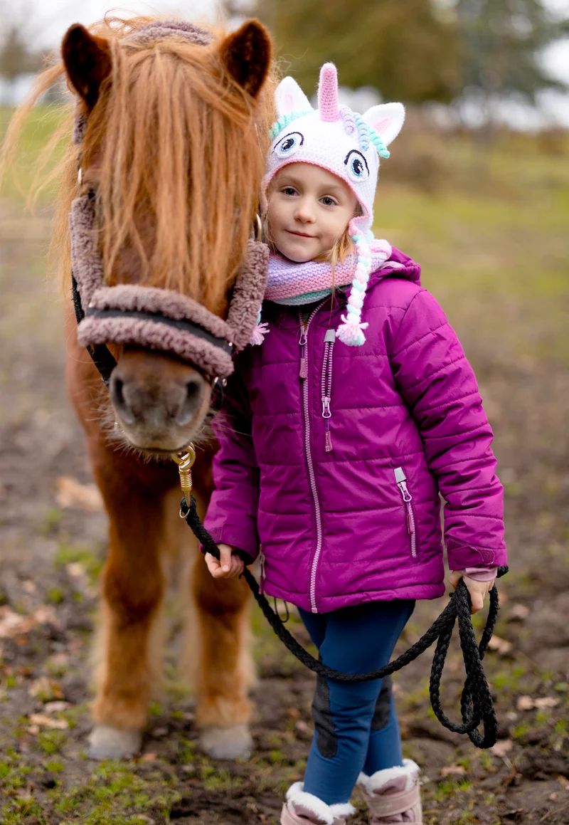 Anleitung Tiermütze zauberhaftes Einhorn