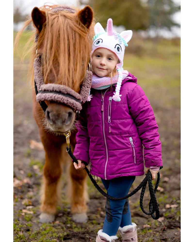 Anleitung Tiermütze zauberhaftes Einhorn