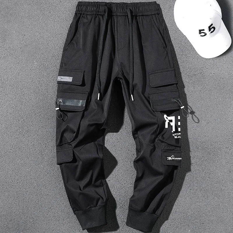 Herren Sporthose Hose Trainingshose Jogger Fitness Slim Fit Cargo Streetwear