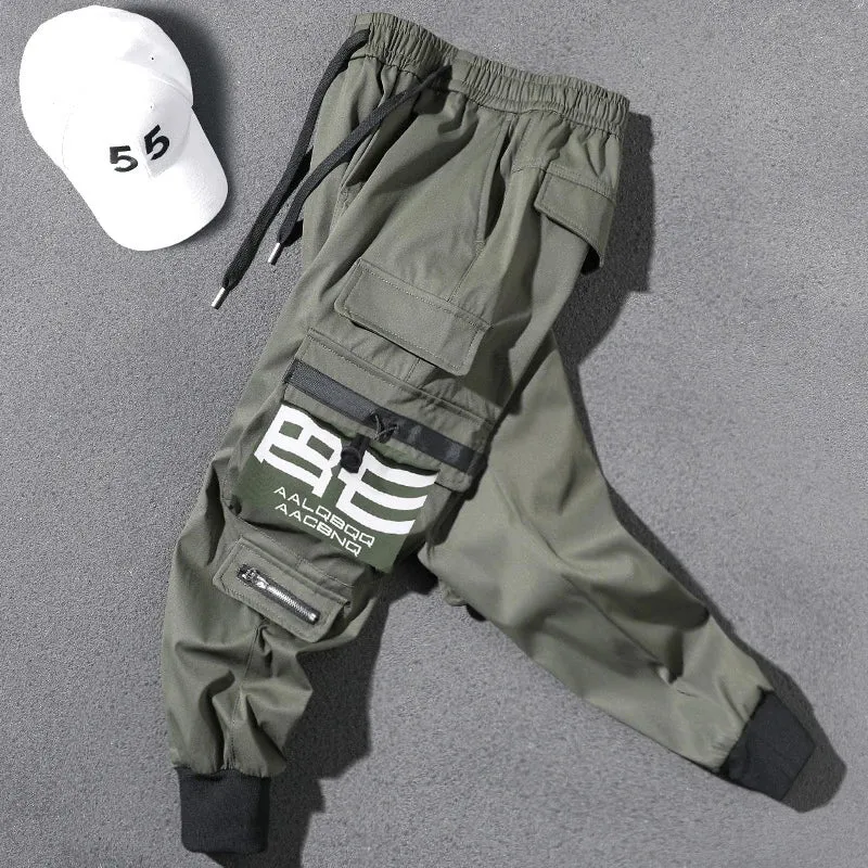 Herren Sporthose Hose Trainingshose Jogger Fitness Slim Fit Cargo Streetwear