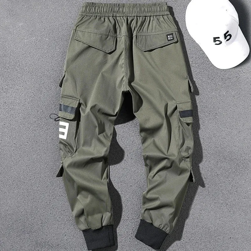 Herren Sporthose Hose Trainingshose Jogger Fitness Slim Fit Cargo Streetwear