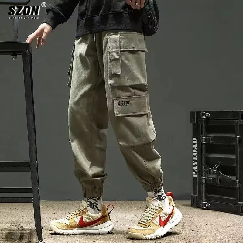 Herren Sporthose Hose Trainingshose Jogger Fitness Slim Fit Cargo Streetwear