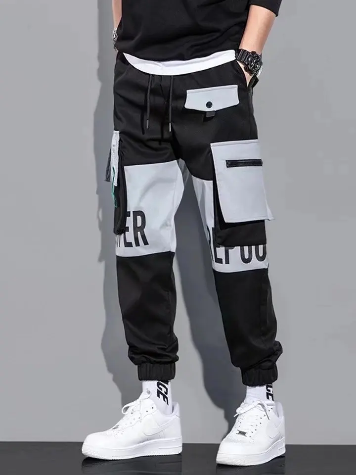Herren Sporthose Hose Trainingshose Jogger Fitness Slim Fit Cargo Streetwear