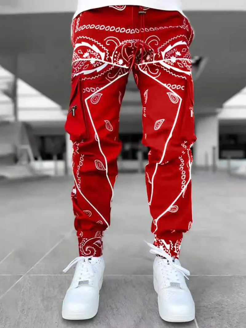 Herren Hose Sporthose Trainingshose Jogger Fitness Slim Fit Cargo Streetwear