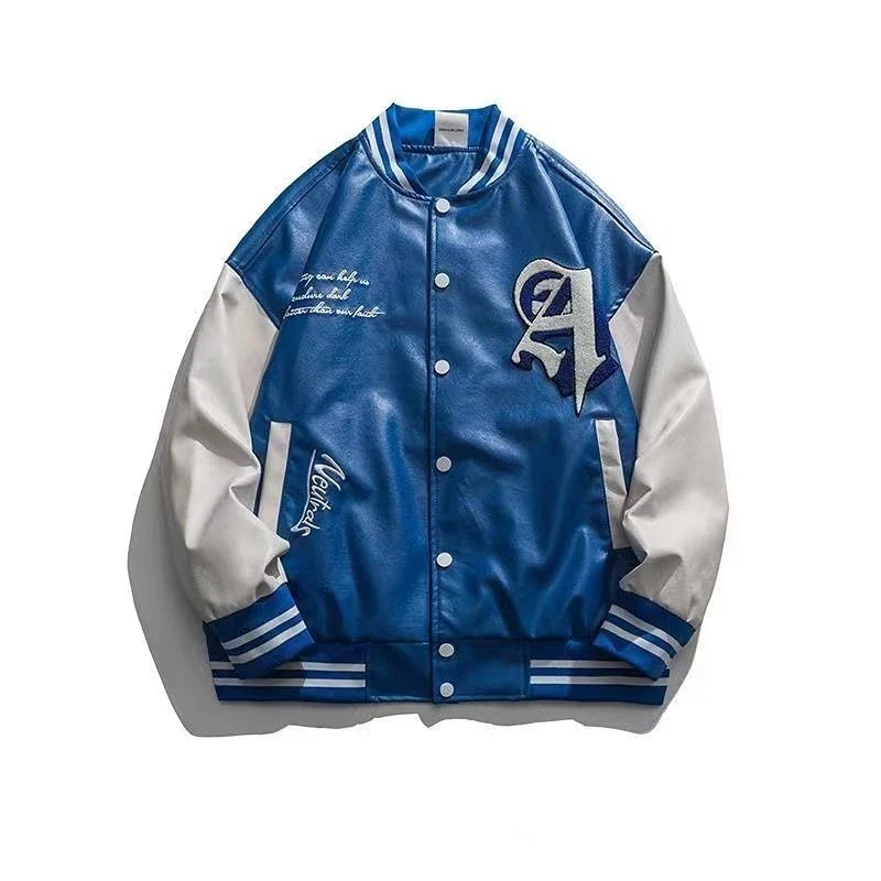 Herren Baseballjacke Bomberjacke Jacke Unisex Fliegerjacke Collegejacke College