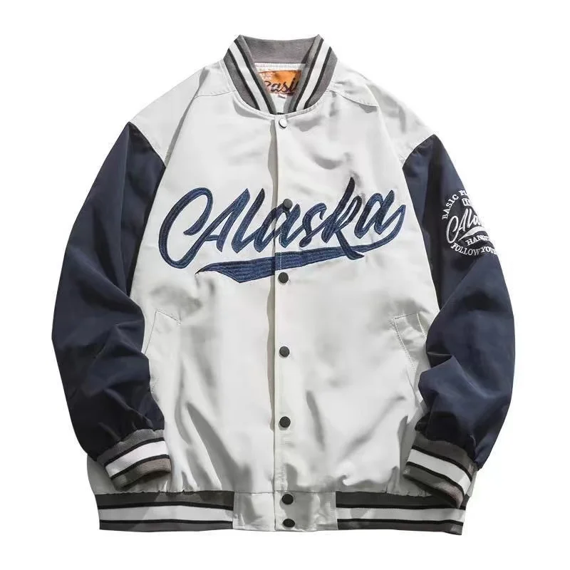 Herren Baseballjacke Bomberjacke Jacke Unisex Fliegerjacke Collegejacke College