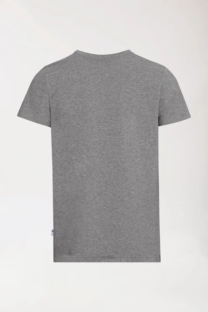 CORE Shirt Herren - Rundhals dunkelgrau melange