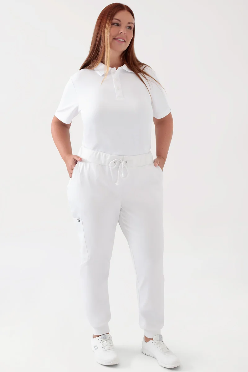 COMFY FLEX Hose Damen - Jogpants weiß