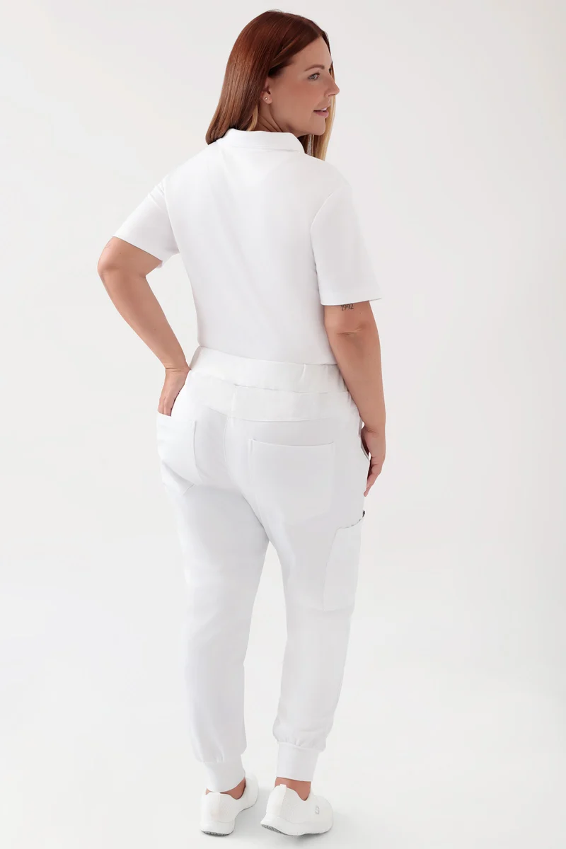 COMFY FLEX Hose Damen - Jogpants weiß