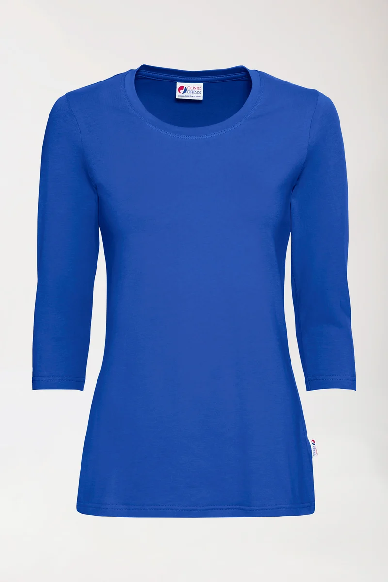 CORE Shirt Damen - 3/4 Arm königsblau