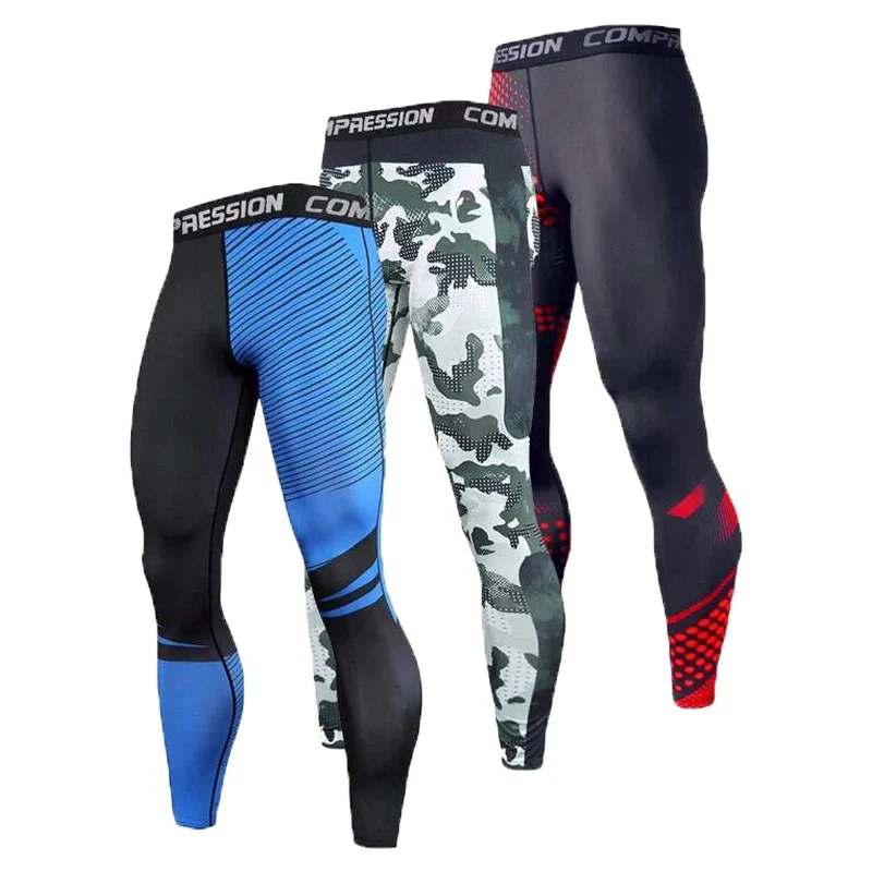 Herren Leggings Sporthose Jogginghose Trainingshose Lauf Hose Kompressionshose