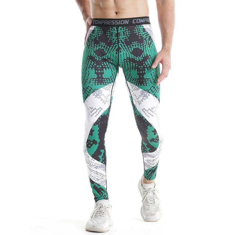 Herren Leggings Sporthose Jogginghose Trainingshose Lauf Hose Kompressionshose
