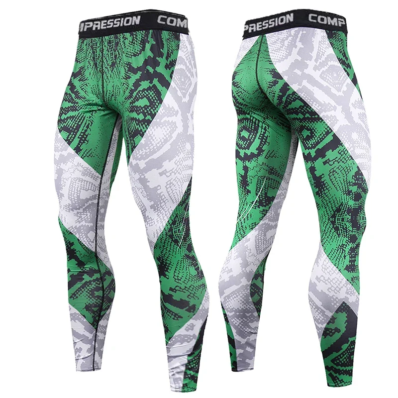 Herren Leggings Sporthose Jogginghose Trainingshose Lauf Hose Kompressionshose