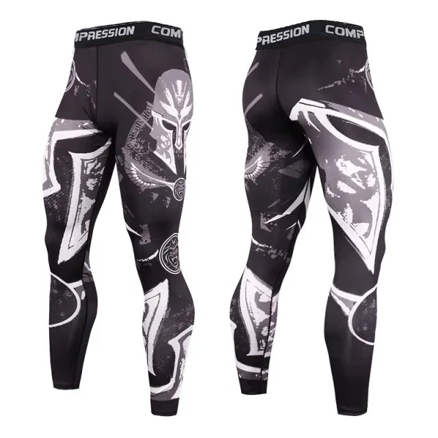 Herren Leggings Sporthose Jogginghose Trainingshose Lauf Hose Kompressionshose