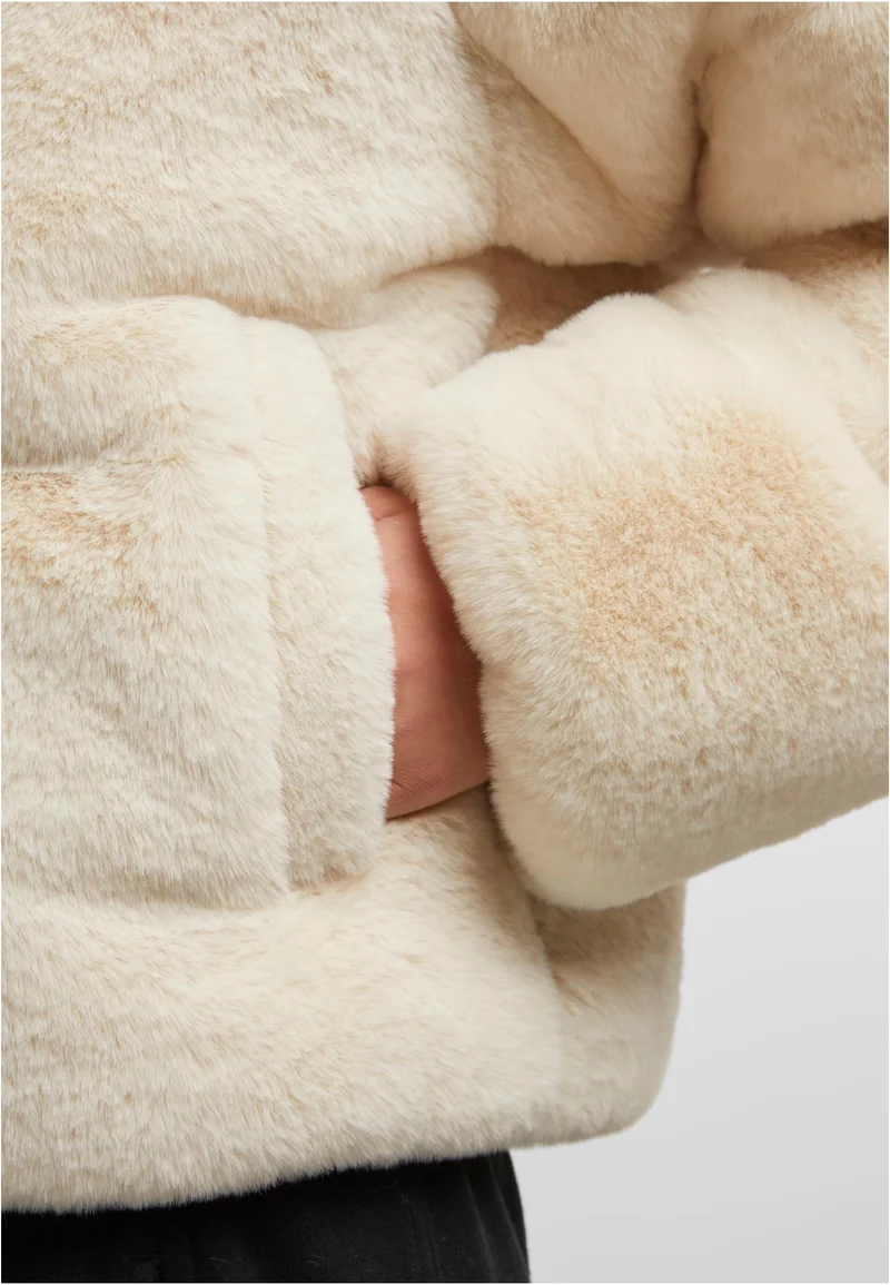 UC Short Faux Fur Puffer Jacket