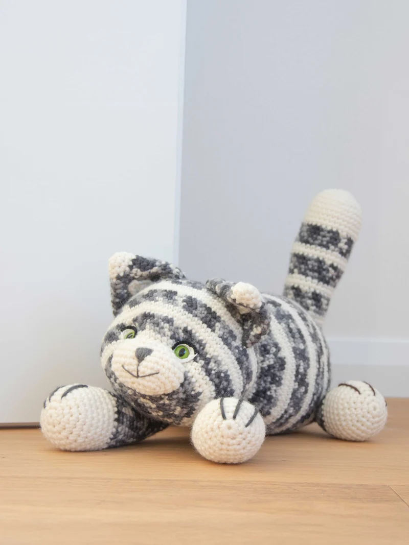 Anleitung Balu, die Türstopper-Katze