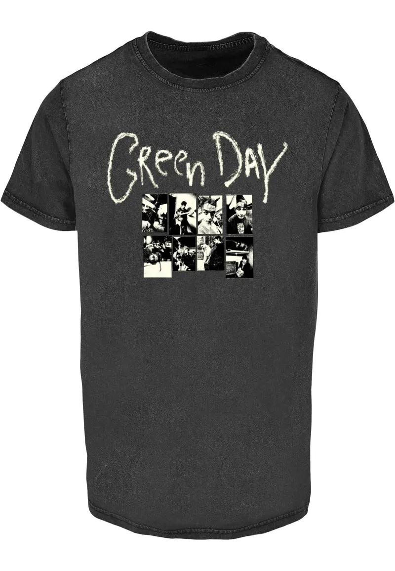 MC Green Day Collage Acid Tee