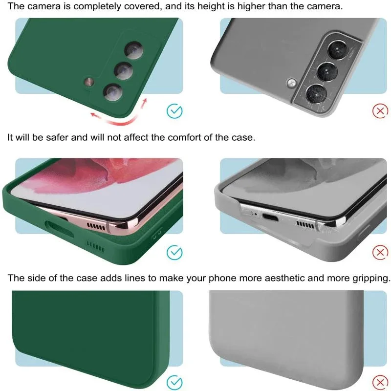 Custodia Cover Magsafe cellulare per Samsung Galaxy S24 Ultra Silicone Bumper