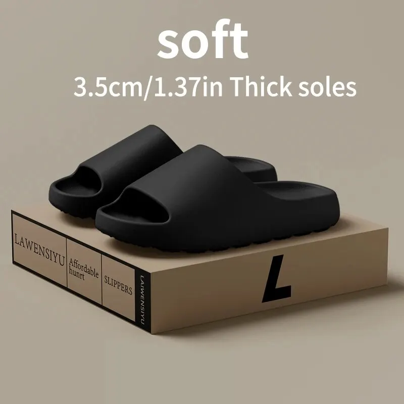 Badelatschen Hausschuhe Flip Flops Frauen Herren Sandalen rutschfeste Sohle