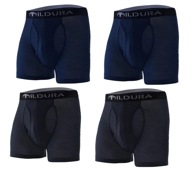 1/4er Pack Herren Boxershorts Unterhosen Basic Unterwäsche Boxer Shorts 3XL NEU