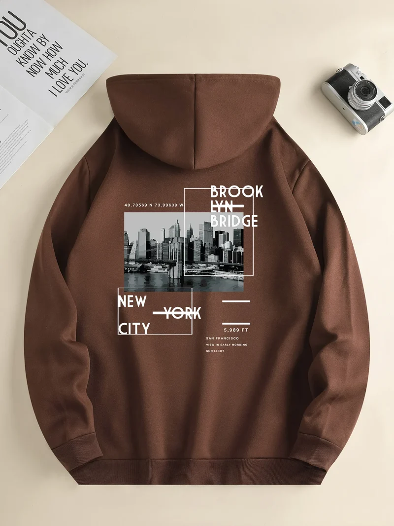 Herren Kapuzenpullover Sweatjacke Hoodie Sweatshirt Pullover Pulli Streetwear