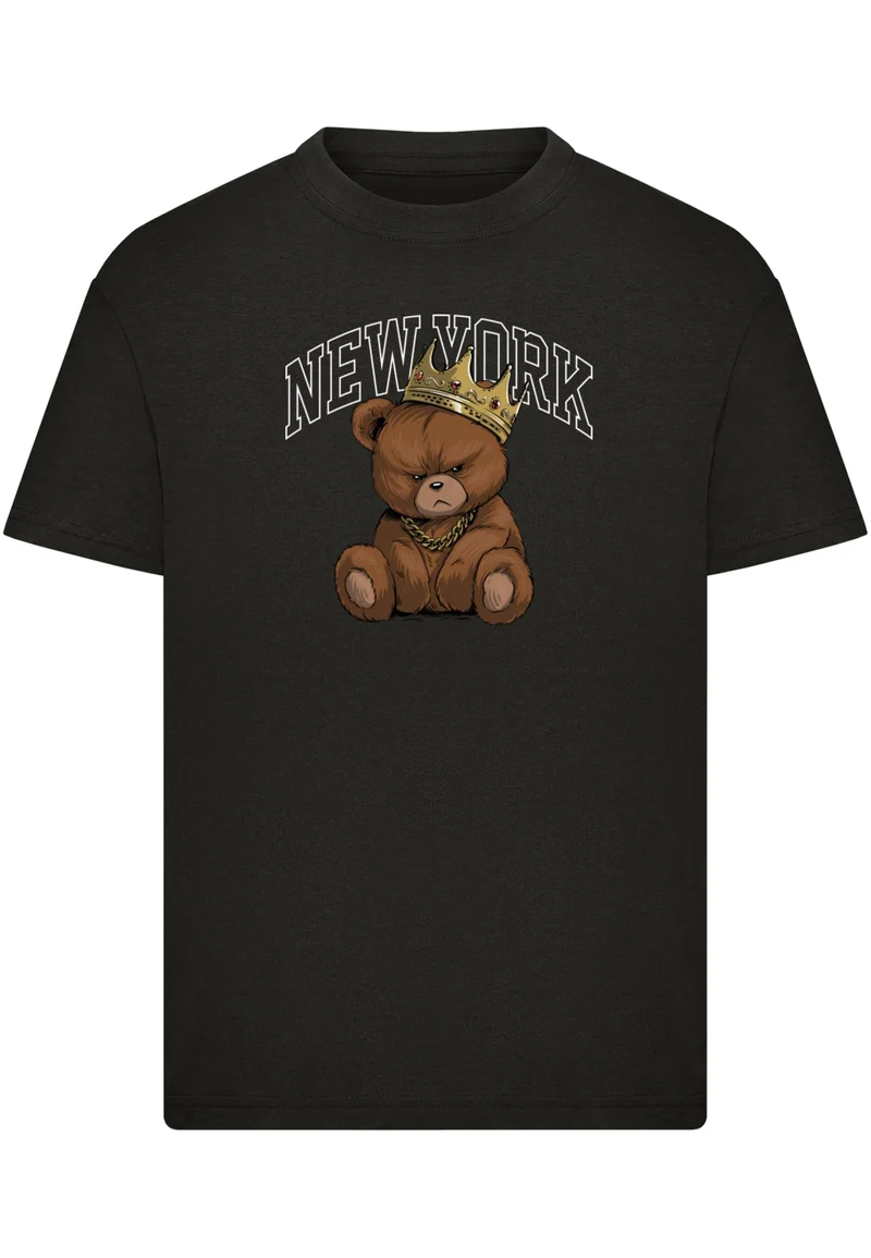 MT Kids NY Crowned Bear Tee