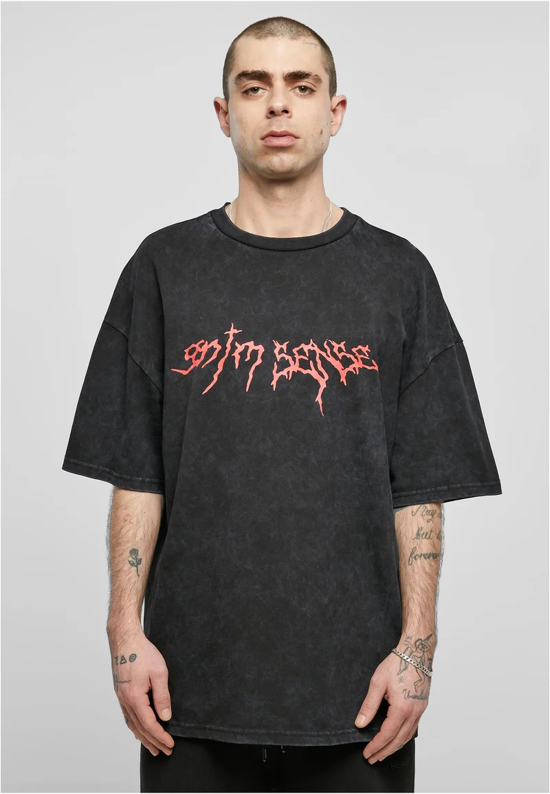 Sense Goth T-Shirt Washed red XXL