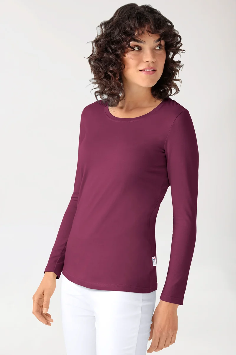 CORE Shirt Damen - 1/1 Arm berry