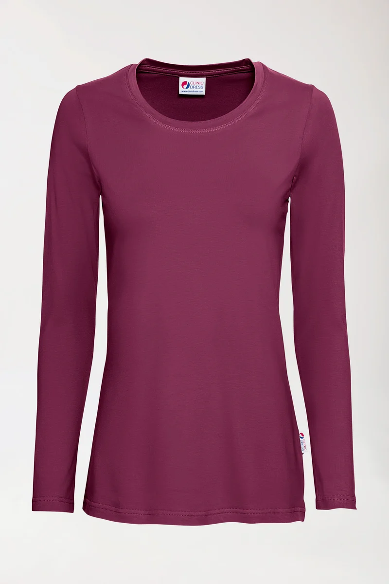 CORE Shirt Damen - 1/1 Arm berry