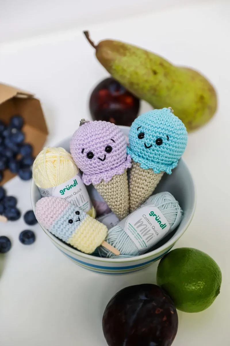 Anleitung Eis in der Waffel
