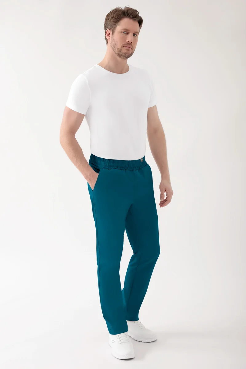 CORE Hose Unisex - hoher Bund petrol