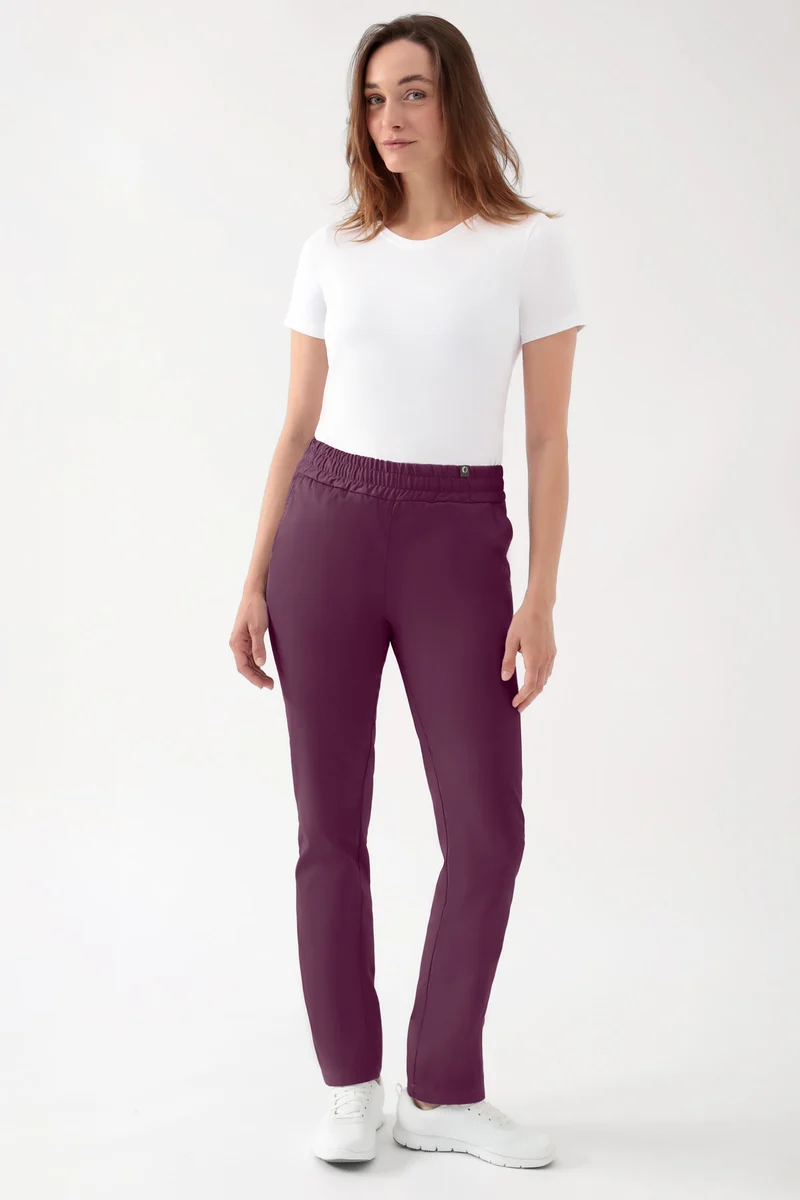 CORE Hose Unisex - hoher Bund pflaume