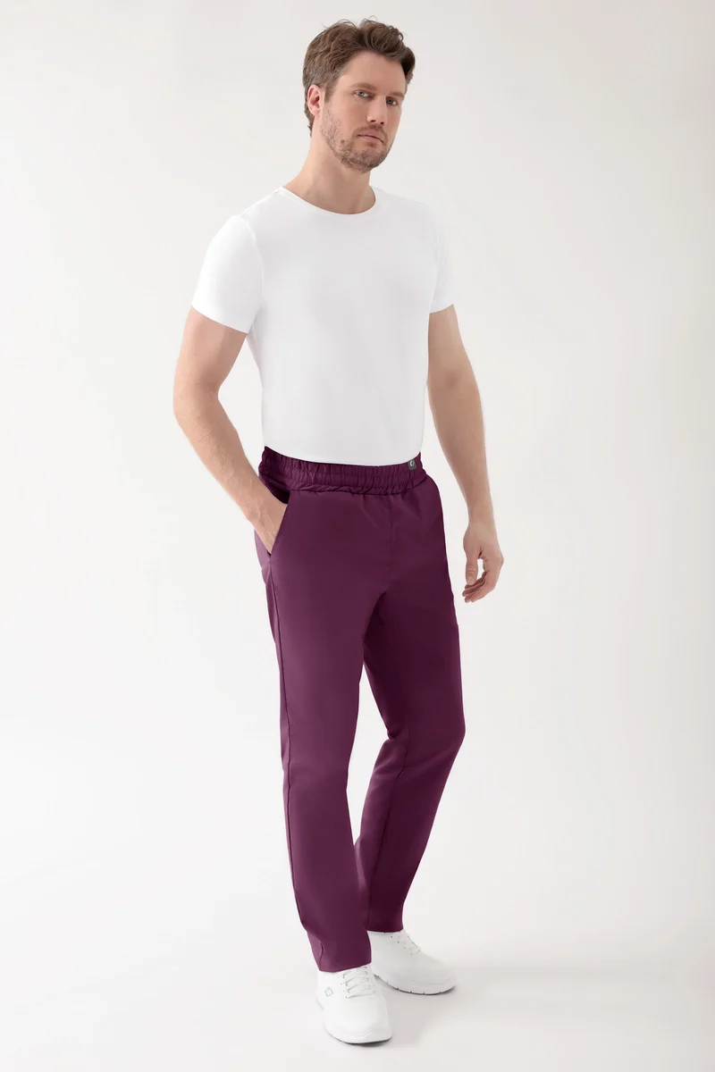 CORE Hose Unisex - hoher Bund pflaume