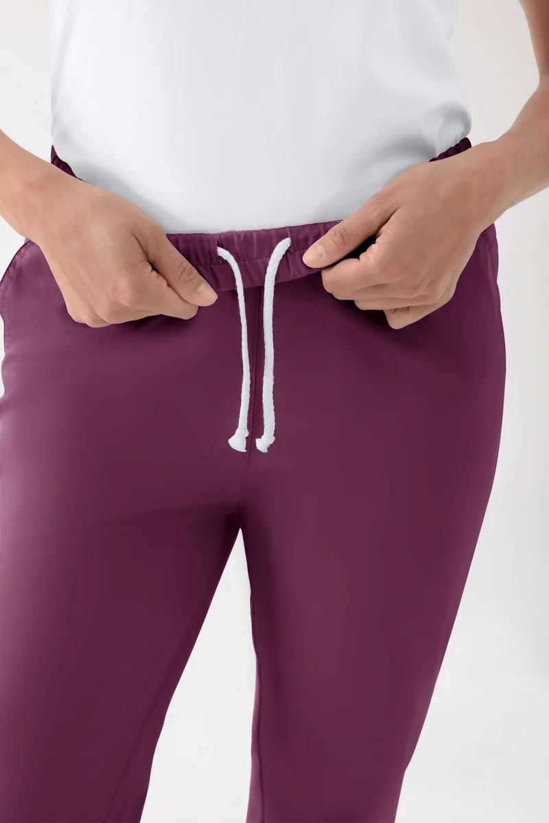 CORE Hose Unisex - hoher Bund pflaume