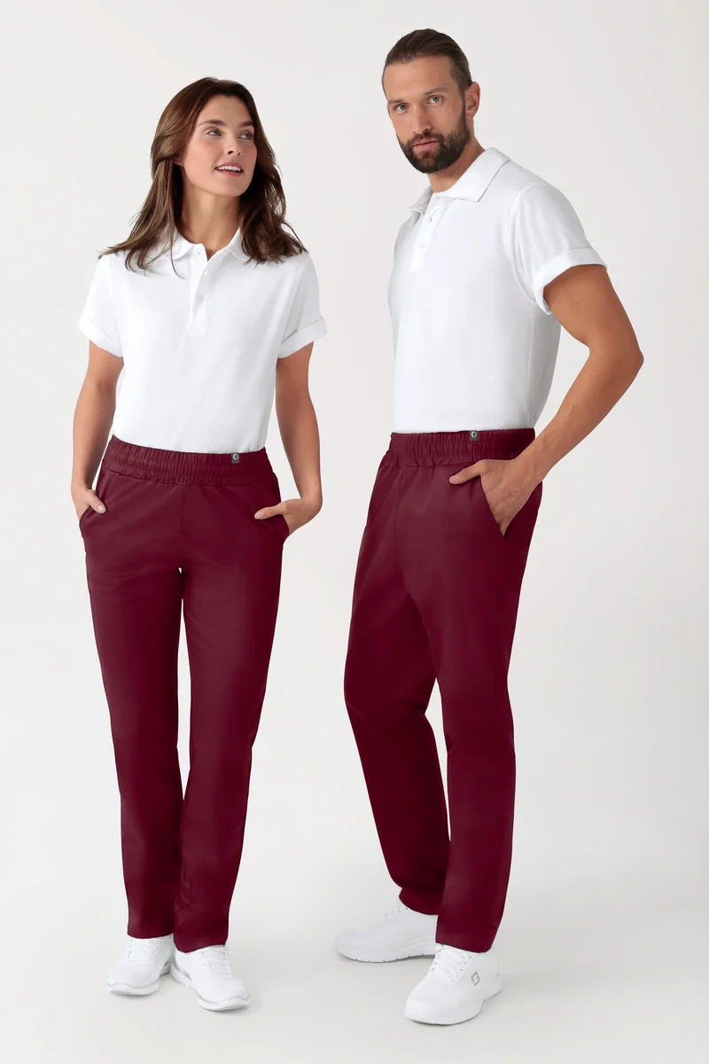 CORE Hose Unisex - hoher Bund bordeaux