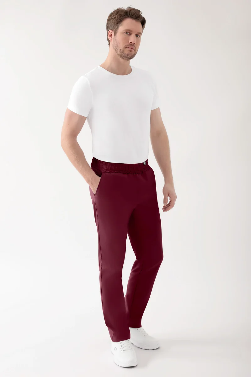 CORE Hose Unisex - hoher Bund bordeaux